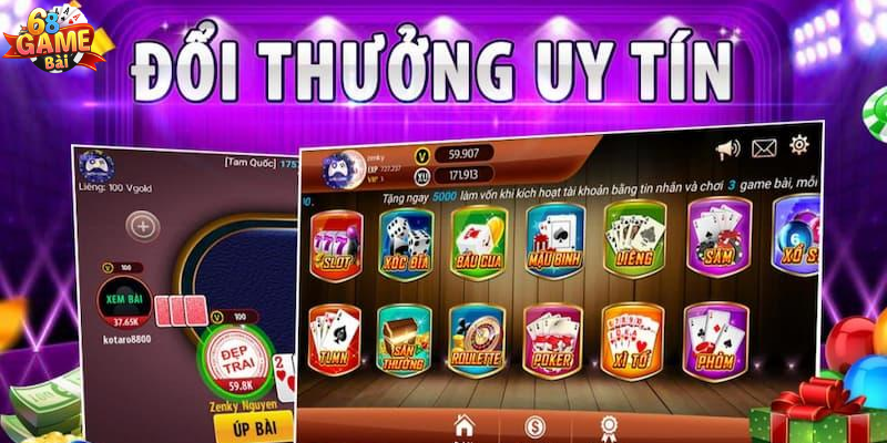 Danh sách các game bài đang hot